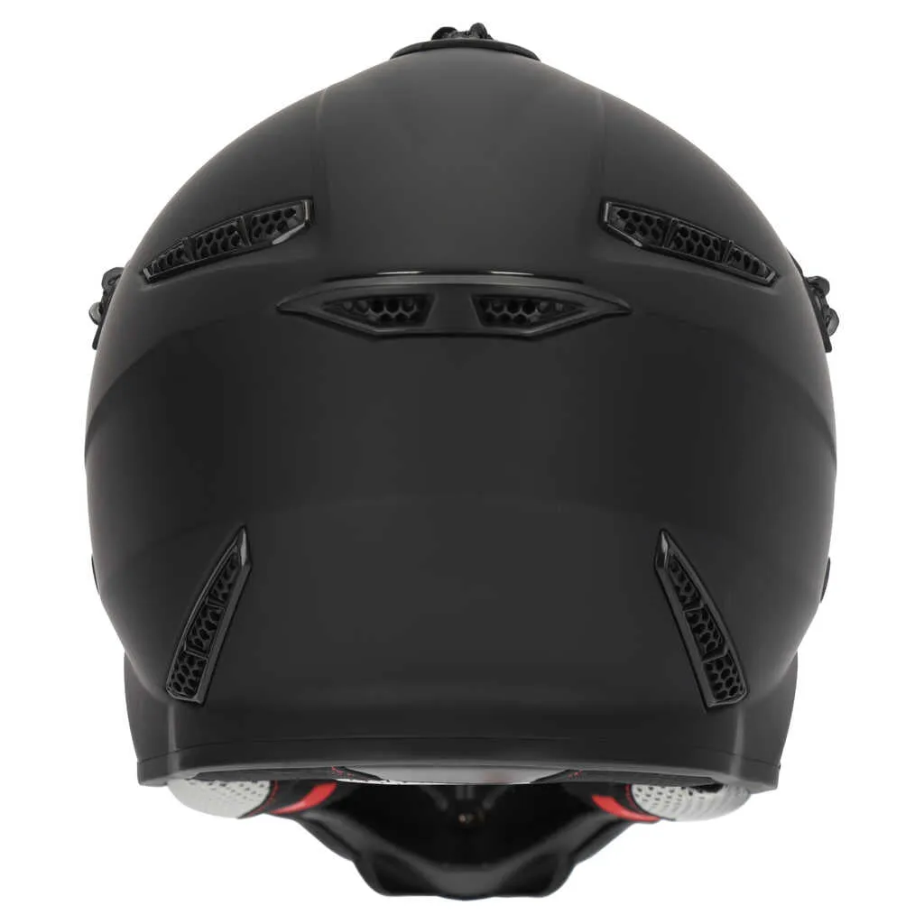 M2R X2.1 Youth Helmet - MATT BLACK