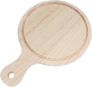 MAGICLULU Natural Wooden Pizza Paddle Pizza Spatula for Baking Homemade Pizza Bread Non Stick present for Artisan Bakers