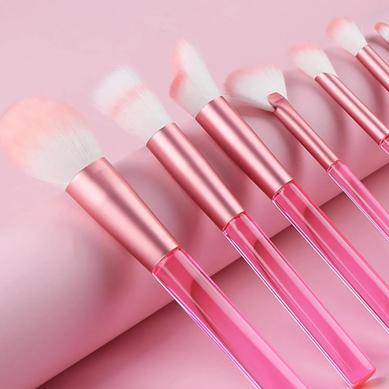 Makeup Brushes with Storage Case, 9 Pcs Professional Synthetic Foundation Brush,Concealer Blending Eyeliner Powder Eyeshadow Contour Brushes for Makeup,Gifts for Women
