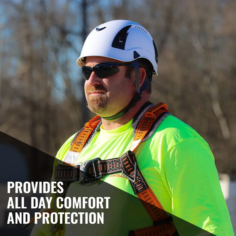 Malta Dynamics APEX ANSI Z89.1 Type 1 Safety Helmet for Construction with Add-On Visors
