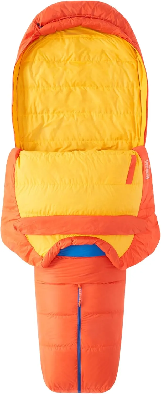 MARMOT Men's Always Summer 40° Sleeping Bag, 650 Fill Down for Camping & Backpacking