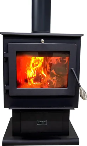 Medium Wood Stove heats up to 2500 Sq Ft