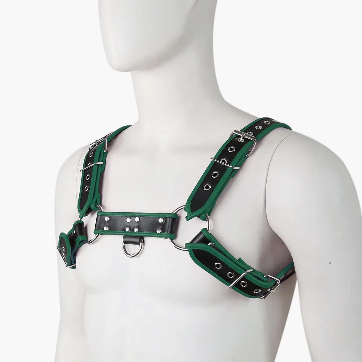 Men's Faux Leather Body Chest Harness Belt Shoulder Cage Belt Party Costume
