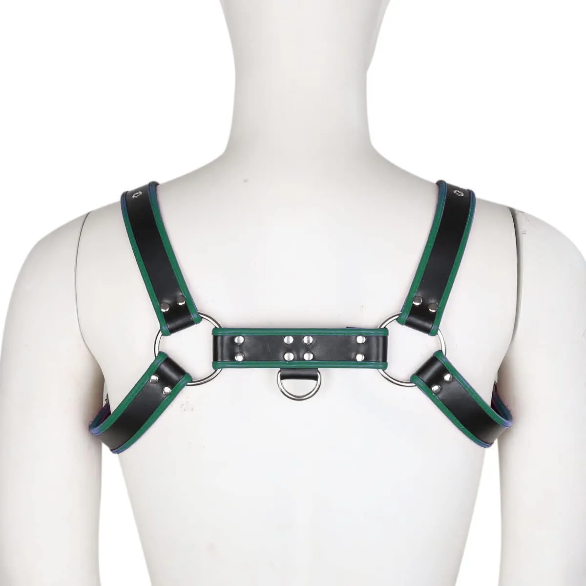 Men's Faux Leather Body Chest Harness Belt Shoulder Cage Belt Party Costume