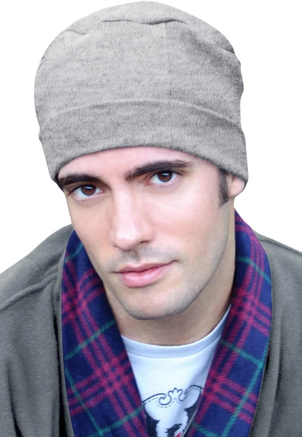 Mens Sleep Cap - 100% Cotton Night Cap for Men