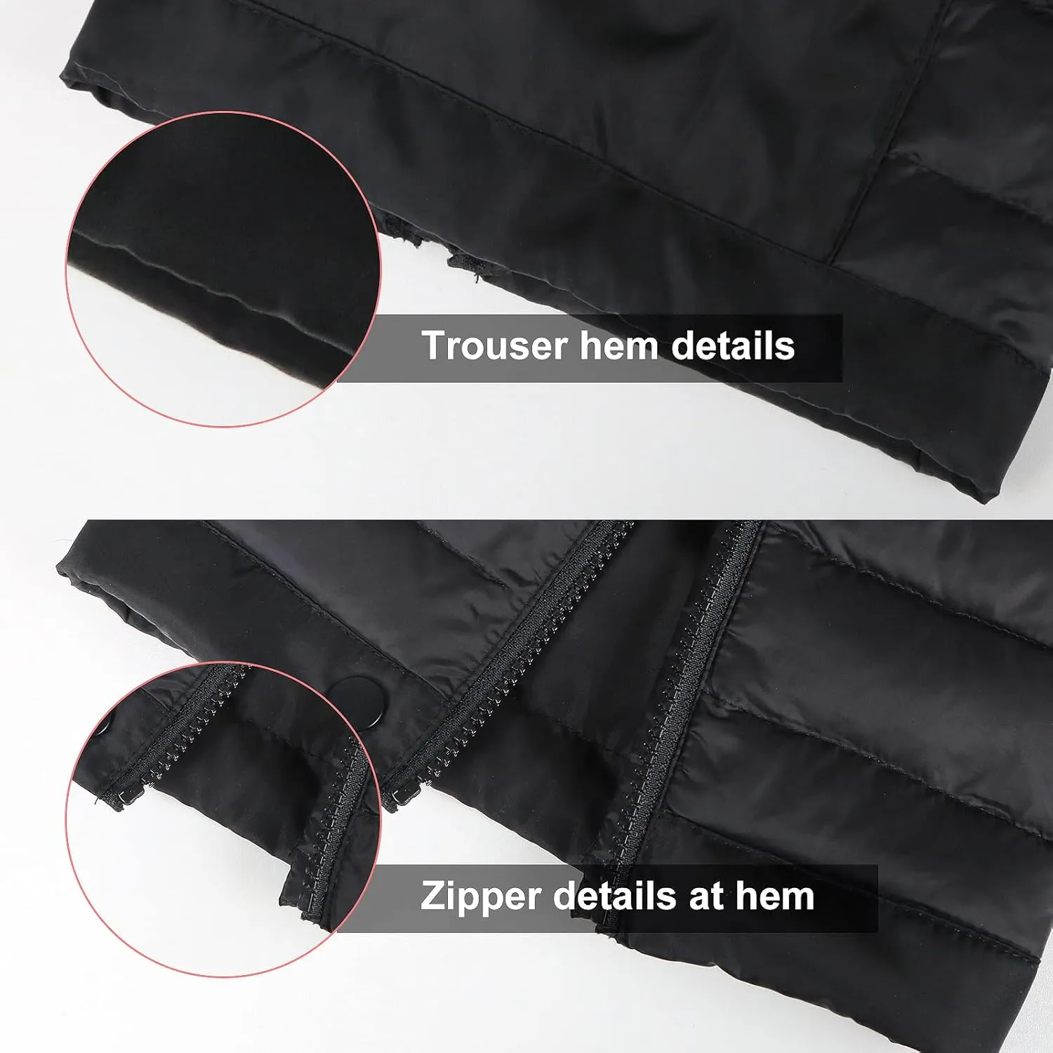 Men's Winter Ultra Warm Utility Down Pants