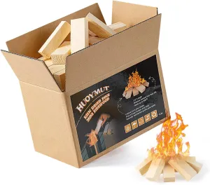 Mini Fire Stick Wood with 10pcs Fire Color Changing Packets,3.5" Lengths Kiln Dried Pine Small Firewood&Magic Fire Colorful Flames Pack Great for Tabletop Fire Pits,Camping Essentials,8.5Lbs