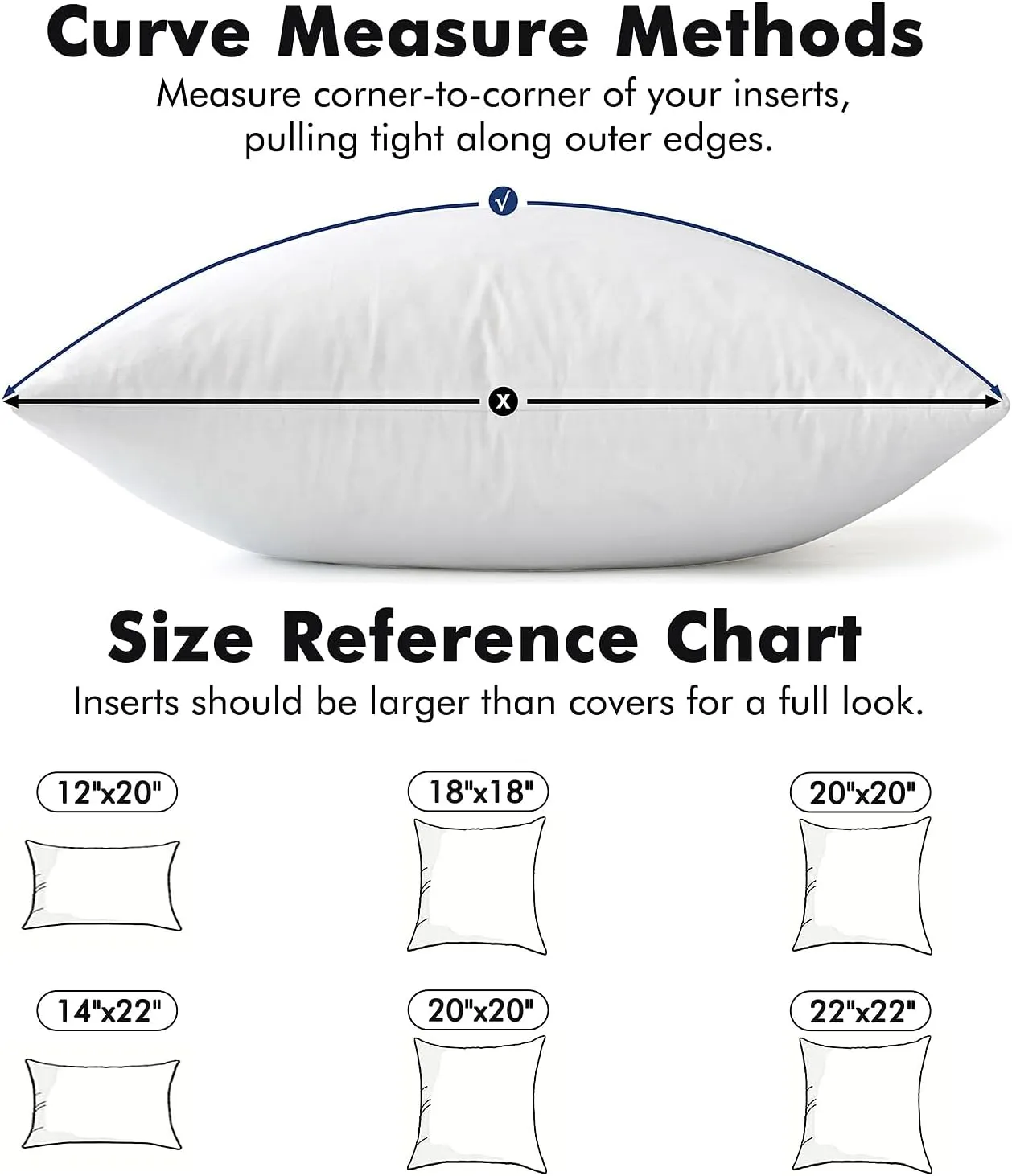 MIULEE Goose Feather Down Bed Pillows with 100% Cotton Cover, Queen Size Set of 2 Soft Fluffy Decorative Bed Sleeping Hotel Collection Pillows for Back,Side Sleepers White