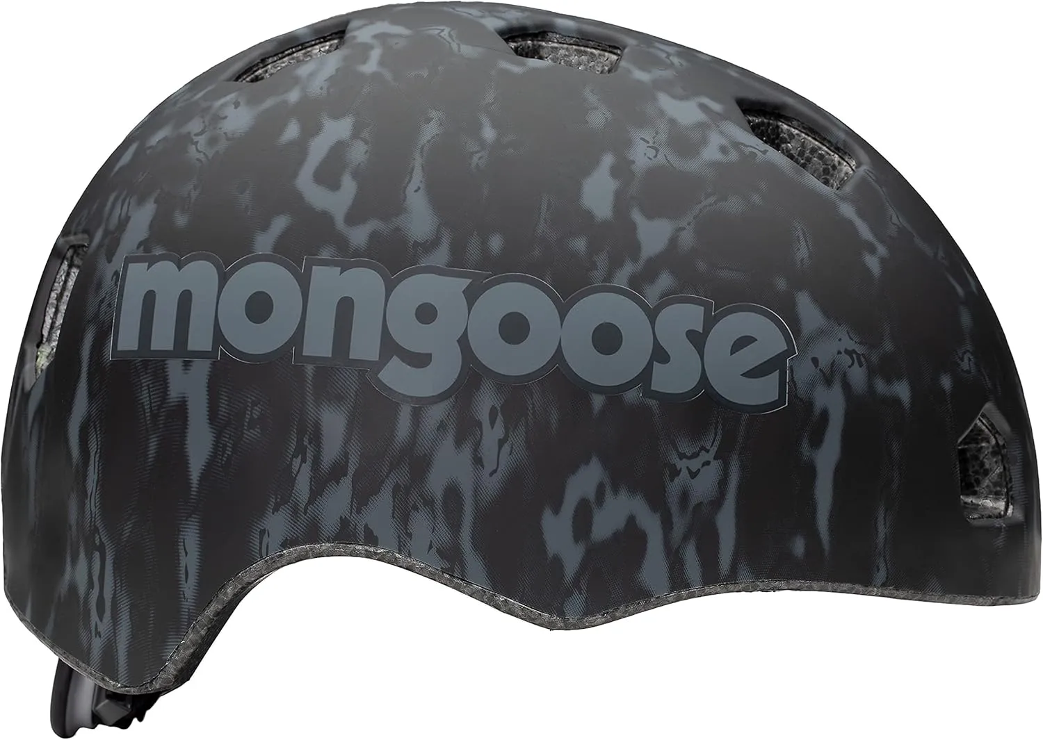 Mongoose BMX Bike Boys Helmet, Multi Sport Kids Helmet, Kids, Black Acid