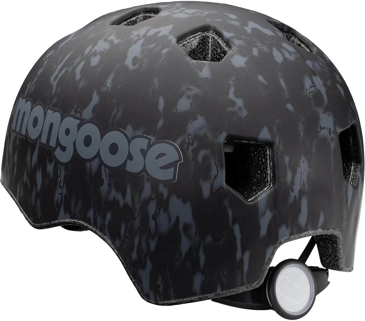 Mongoose BMX Bike Boys Helmet, Multi Sport Kids Helmet, Kids, Black Acid