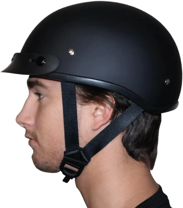Motorcycle Helmet Half Skull Cap - Lightweight & Stylish DOT Approved Helmets for Adults - Perfect for Men and Women Riders - Comfortable & Secure Fit- Stylish Protection for Everyday Riding
