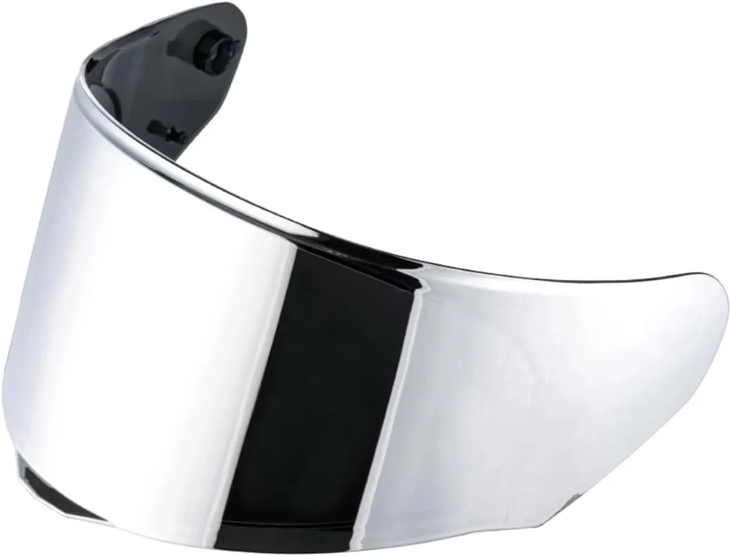 Motorcycle Helmet Visor for Assault/Rapid/Stream Outer Face Shield Motorcycle Helmet Accessories (Chrome Silver)