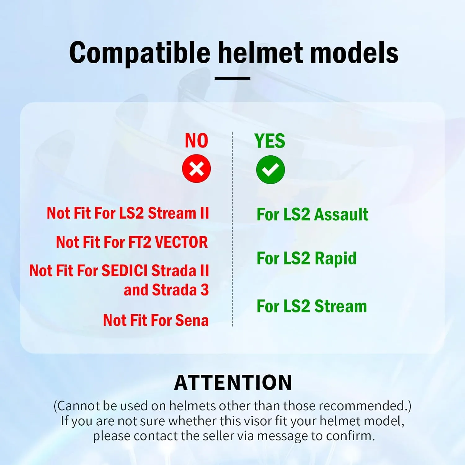 Motorcycle Helmet Visor for Assault/Rapid/Stream Outer Face Shield Motorcycle Helmet Accessories (Chrome Silver)