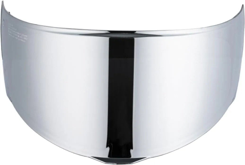 Motorcycle Helmet Visor for Assault/Rapid/Stream Outer Face Shield Motorcycle Helmet Accessories (Chrome Silver)