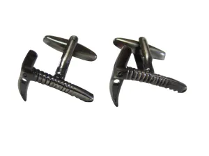 Mountain Climber Ice Pick Axe Cufflinks