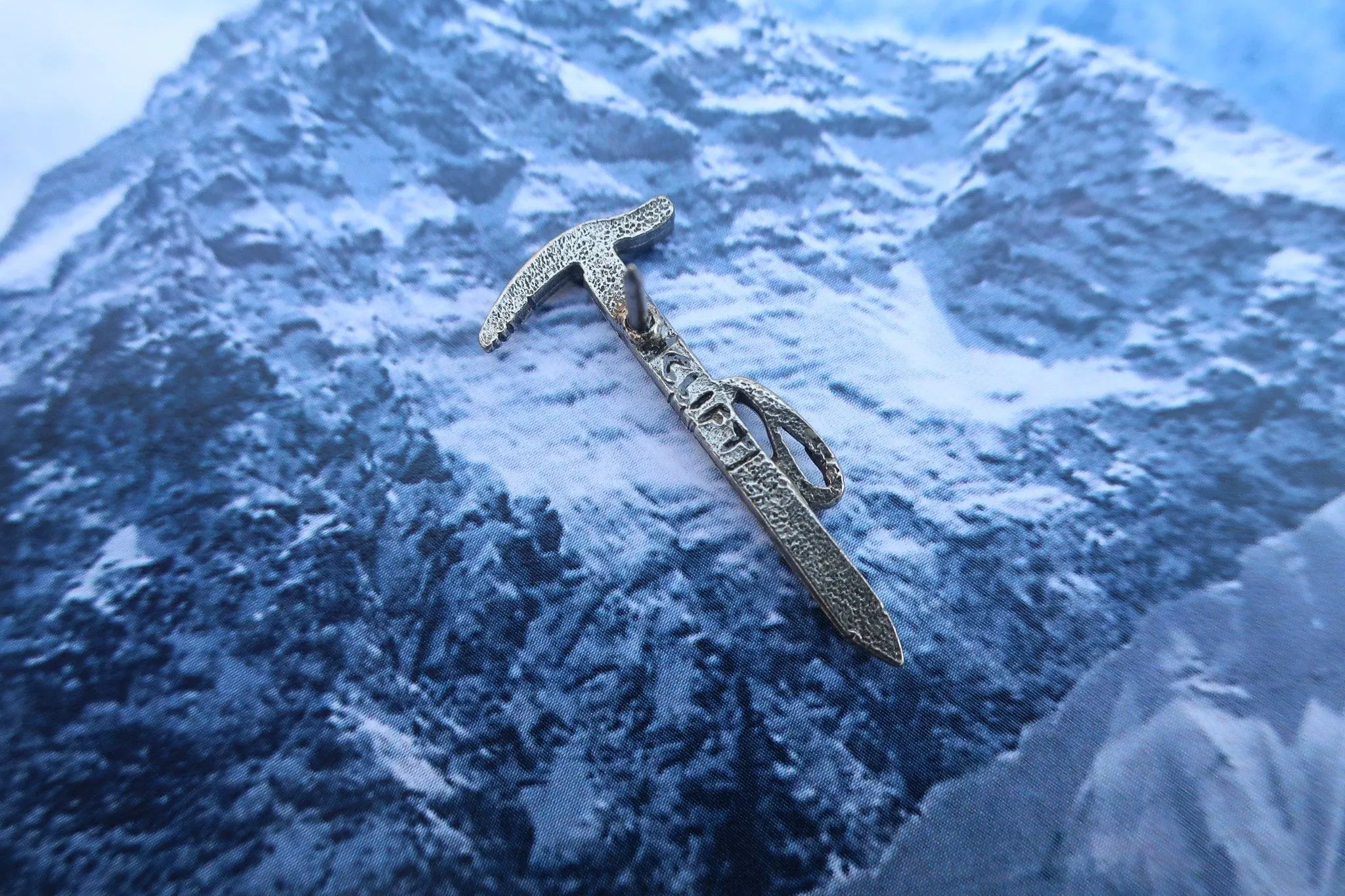 Mountaineering Axe Lapel Pin