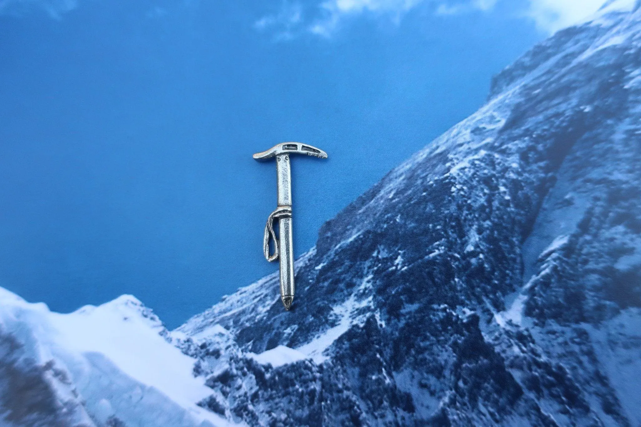 Mountaineering Axe Lapel Pin