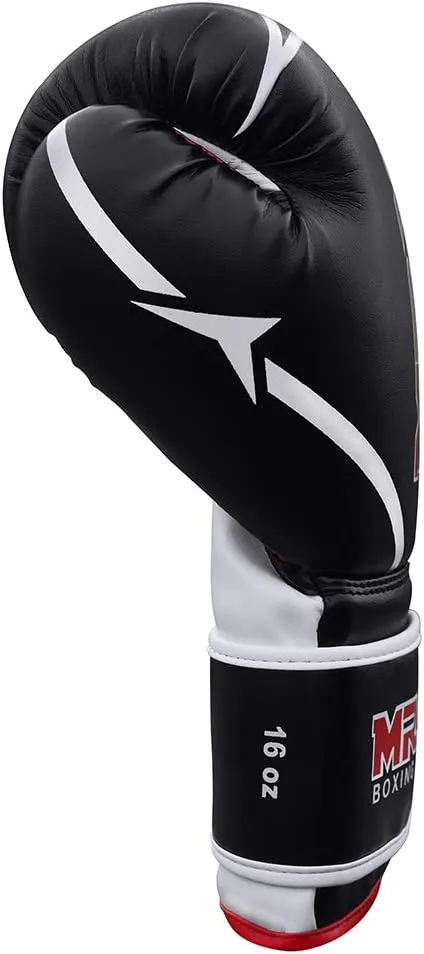 MRX Boxing Gloves Fighting Training Combat Train Workout Sparring Grappling Durable Light Weight Adult Punch Bag Glove Muay Thai Punching Mitts Kickboxing MMA Gloves Men and Women