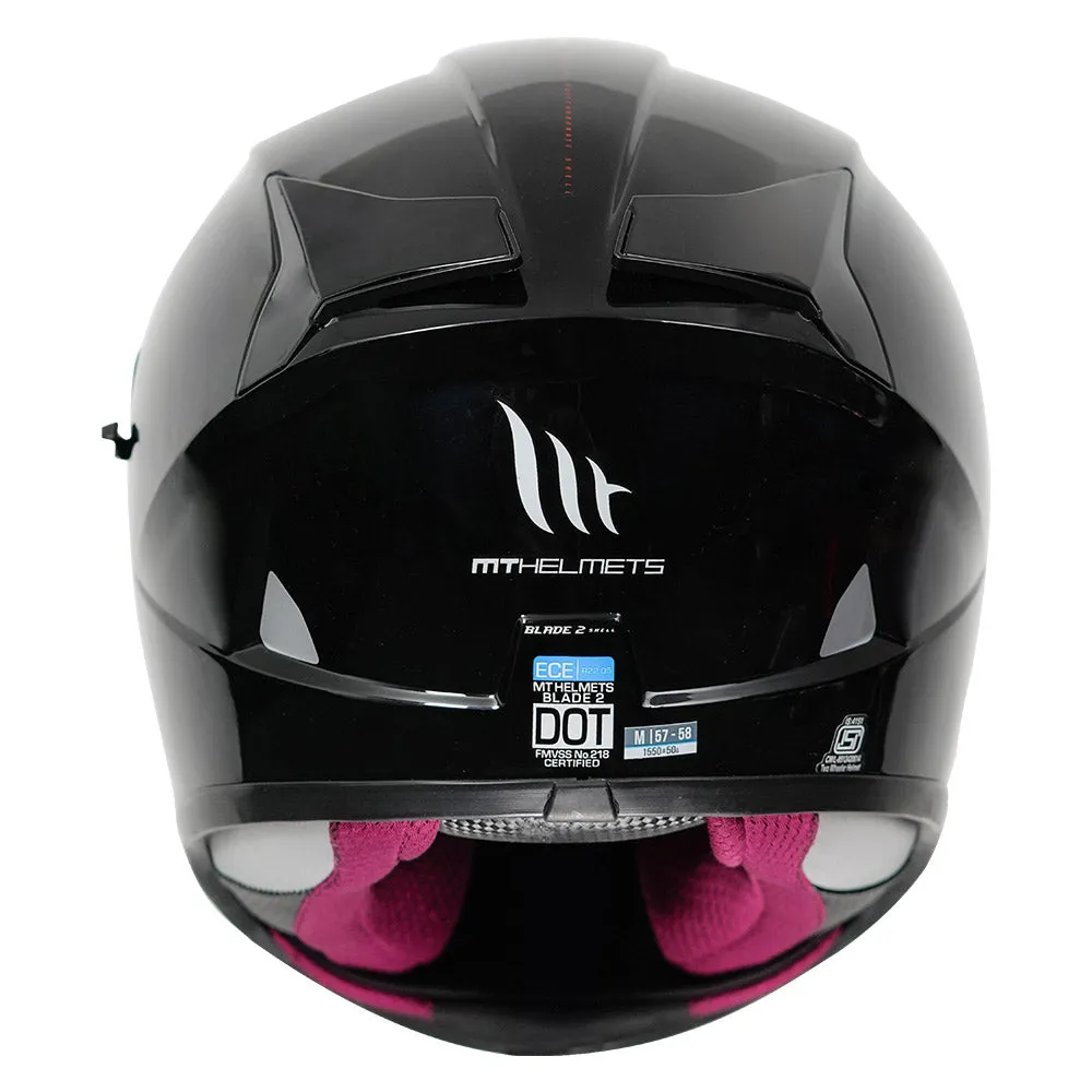 MT Blade 2SV Solid Helmet