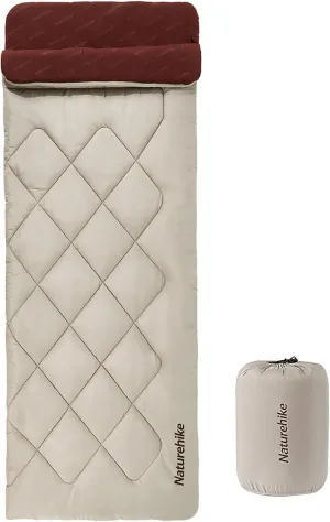 Naturehike Sleeping Bag, Lightweight & Waterproof 36°F-56° with Portable Storage Sack,3-4 Seasons Warm Cold Weather Hiking Camping Indoor Outdoor Use for Hiking Outdoor Travel