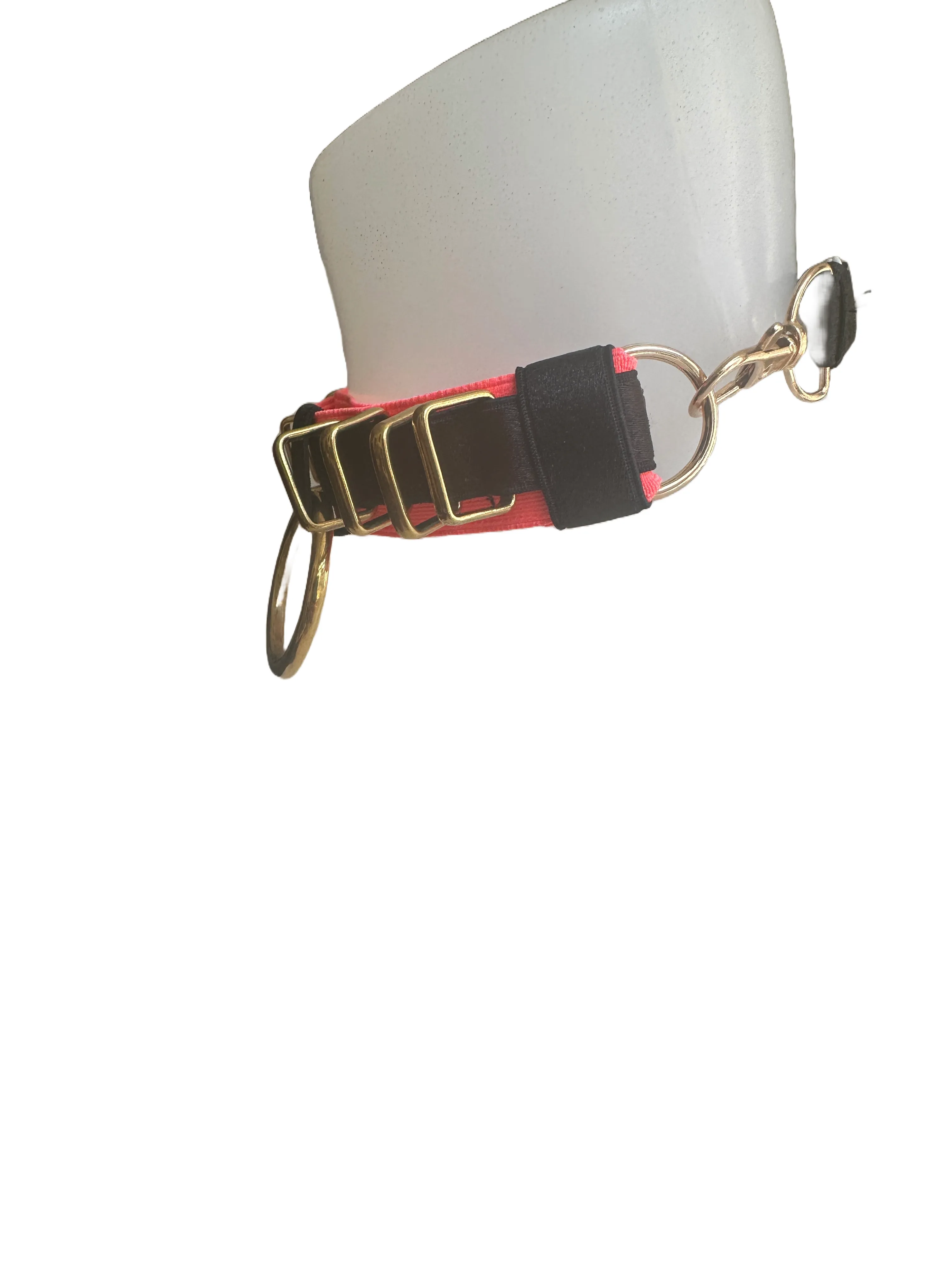 Neon Mix SAMPLE  Choker -Fully Adjustable for all sizes  - Uv - gold