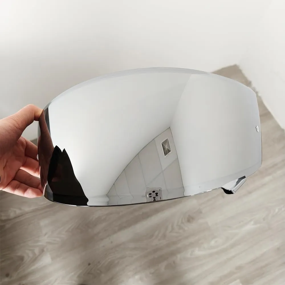 Neotec 2 Helmet Visor Replacement.CNS-3 Motorcycle Helmet Shield UV Protection Compatible with Neotec 2 (Silver)