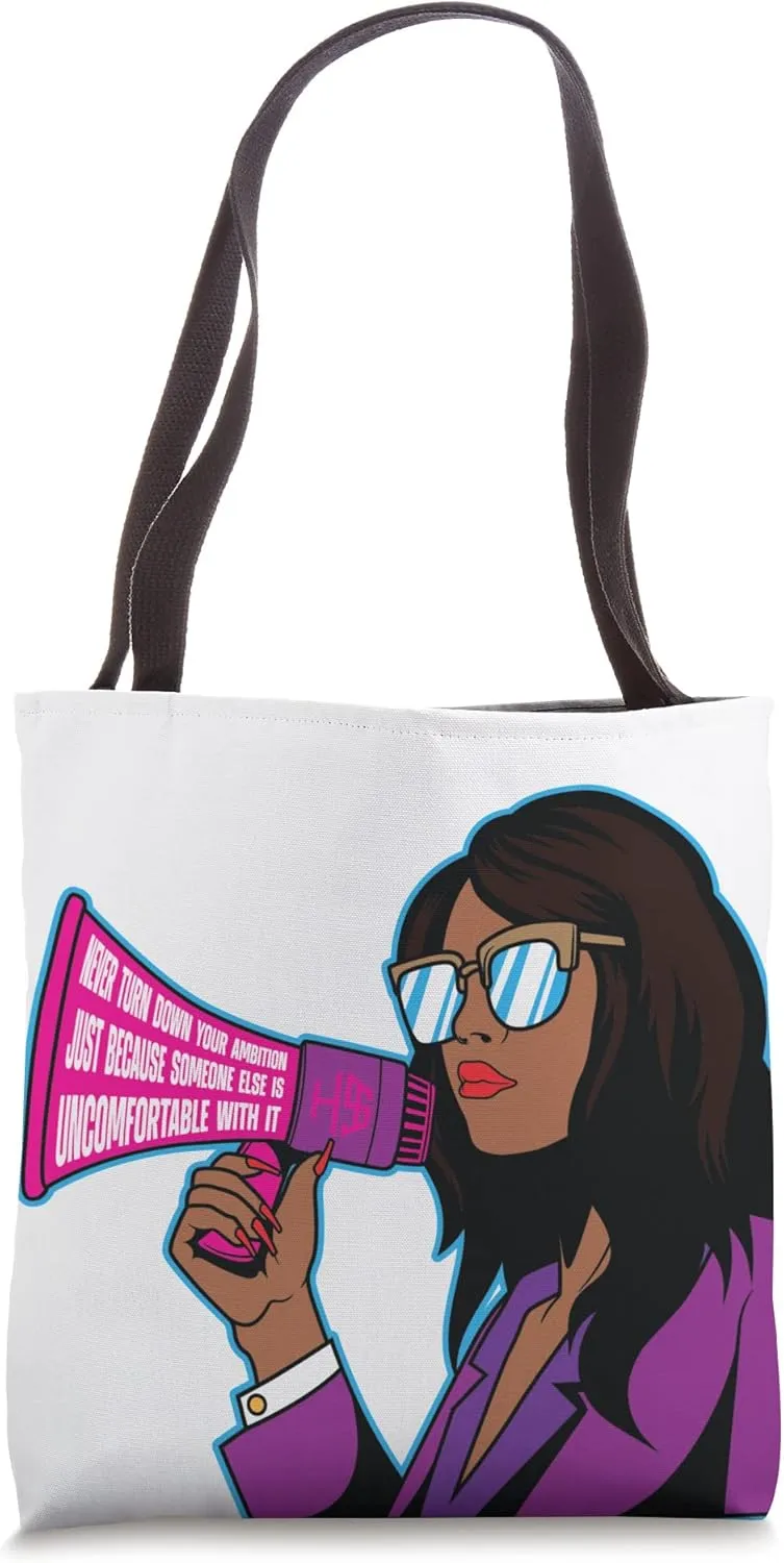 Never Turn Down Your Ambition Black Woman Juneteneth Queens Tote Bag