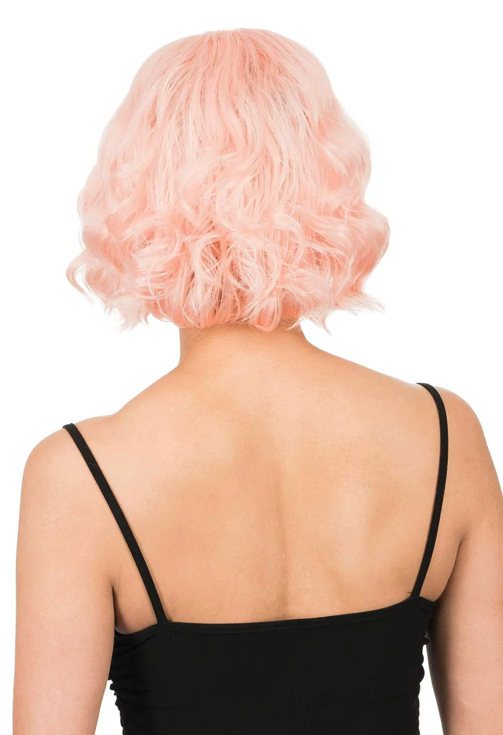 New Born Free Synthetic Full Wig - CUTIE WIG COLLECTION SHORT WAVY CT155 (LILAC)