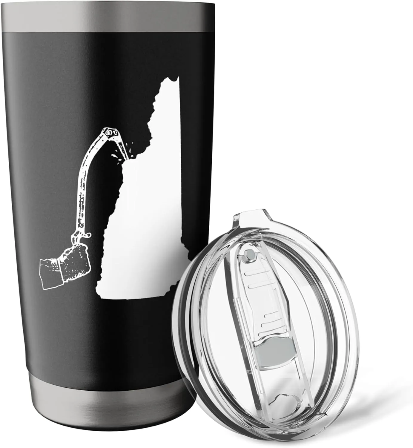 New Hampshire Ice Climbing Axe Stainless Steel Insulated Tumbler