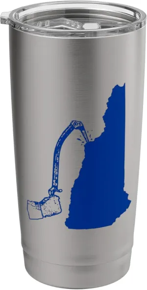 New Hampshire Ice Climbing Axe Stainless Steel Insulated Tumbler