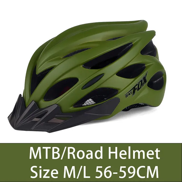 New safety ultra-lightweight mountain bike helmet