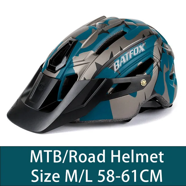 New safety ultra-lightweight mountain bike helmet