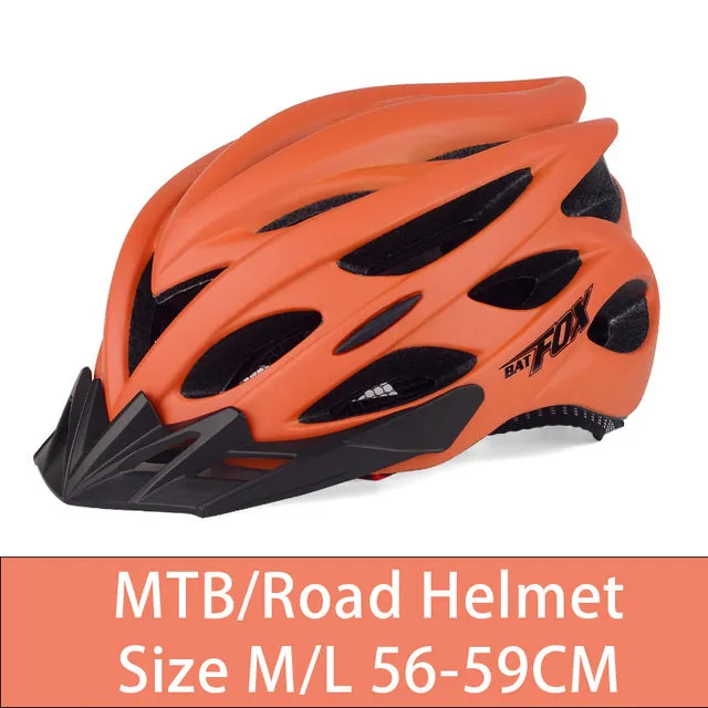 New safety ultra-lightweight mountain bike helmet