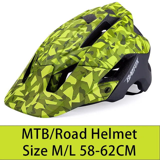 New safety ultra-lightweight mountain bike helmet