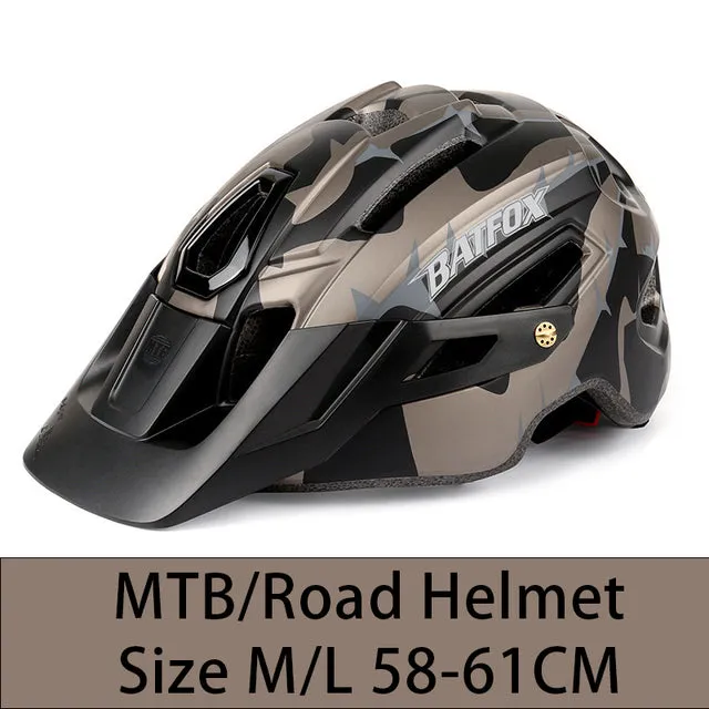 New safety ultra-lightweight mountain bike helmet