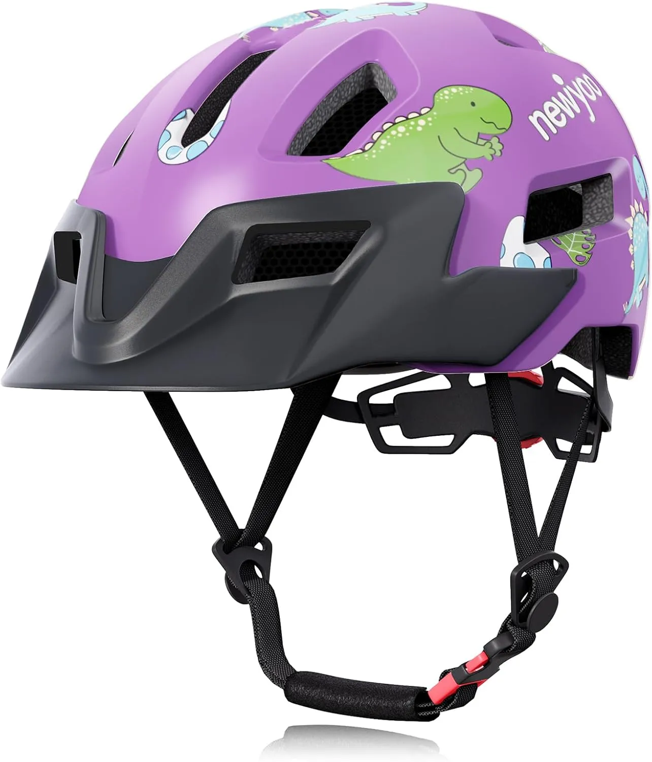 newyoo Toddler and Baby Bike Helmet, Dial Fit Adjustment, Kids Age 1-5 Year Olds, Girls and Boys Suggested Fit 46-51 cm, HT-45S
