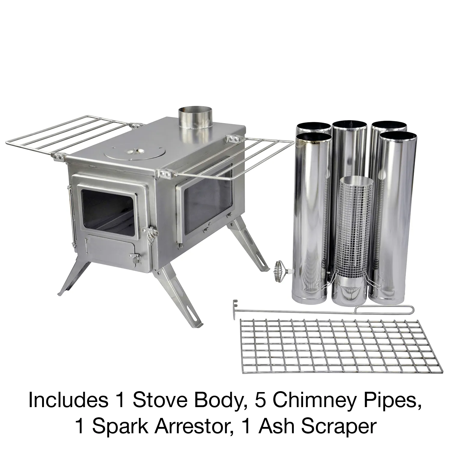Nomad View Large Wood Stove from Winnerwell