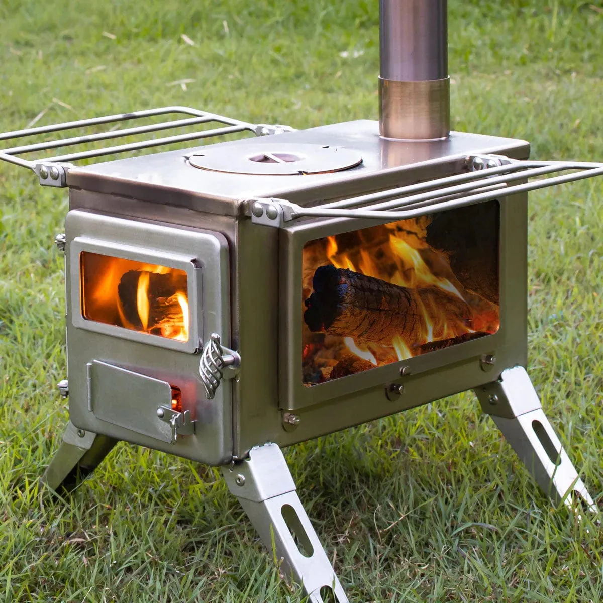 Nomad View Large Wood Stove from Winnerwell