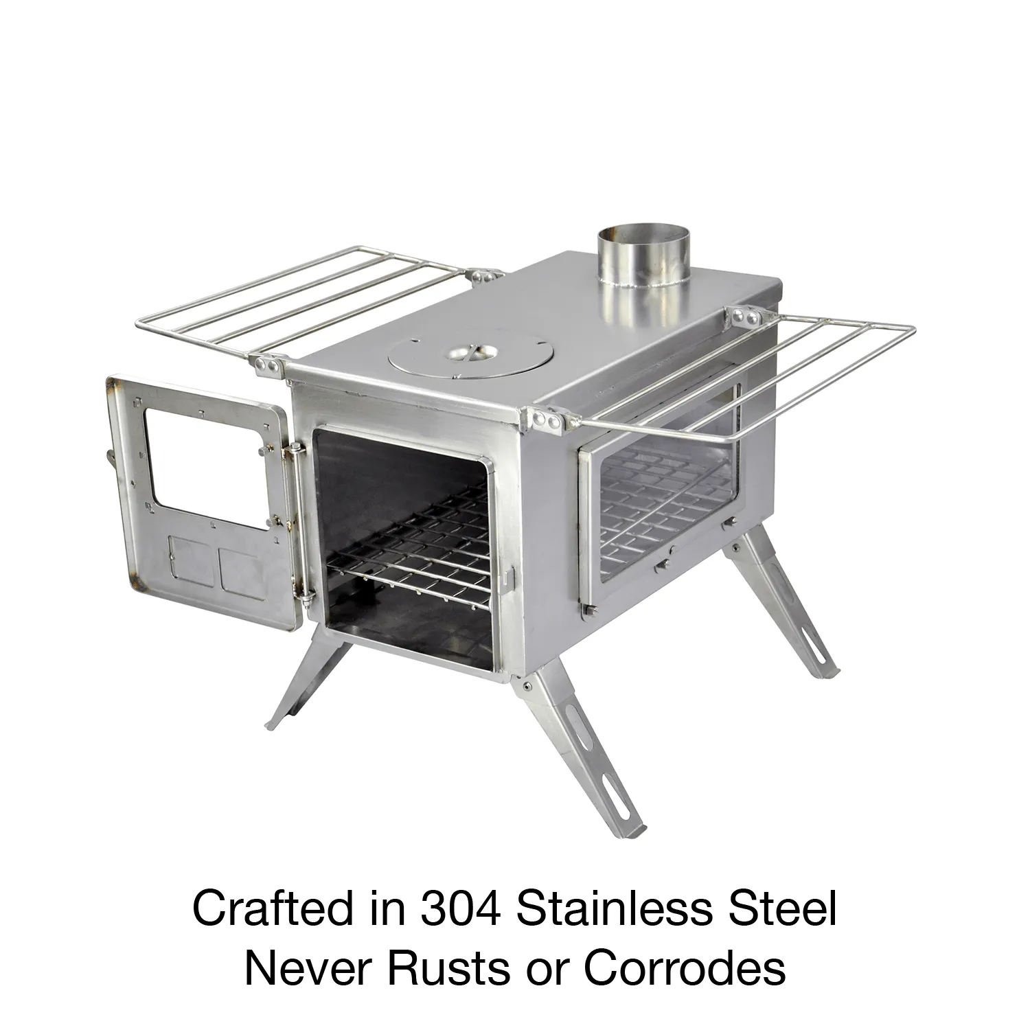 Nomad View Large Wood Stove from Winnerwell