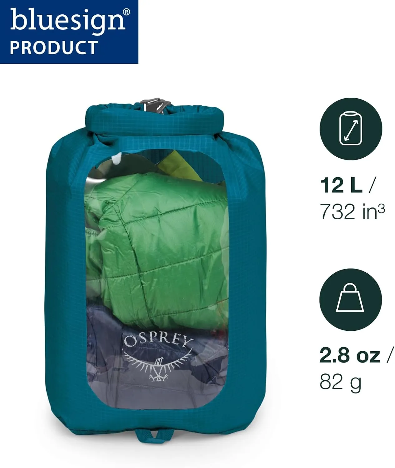 Osprey Waterproof Dry Sack with Window
