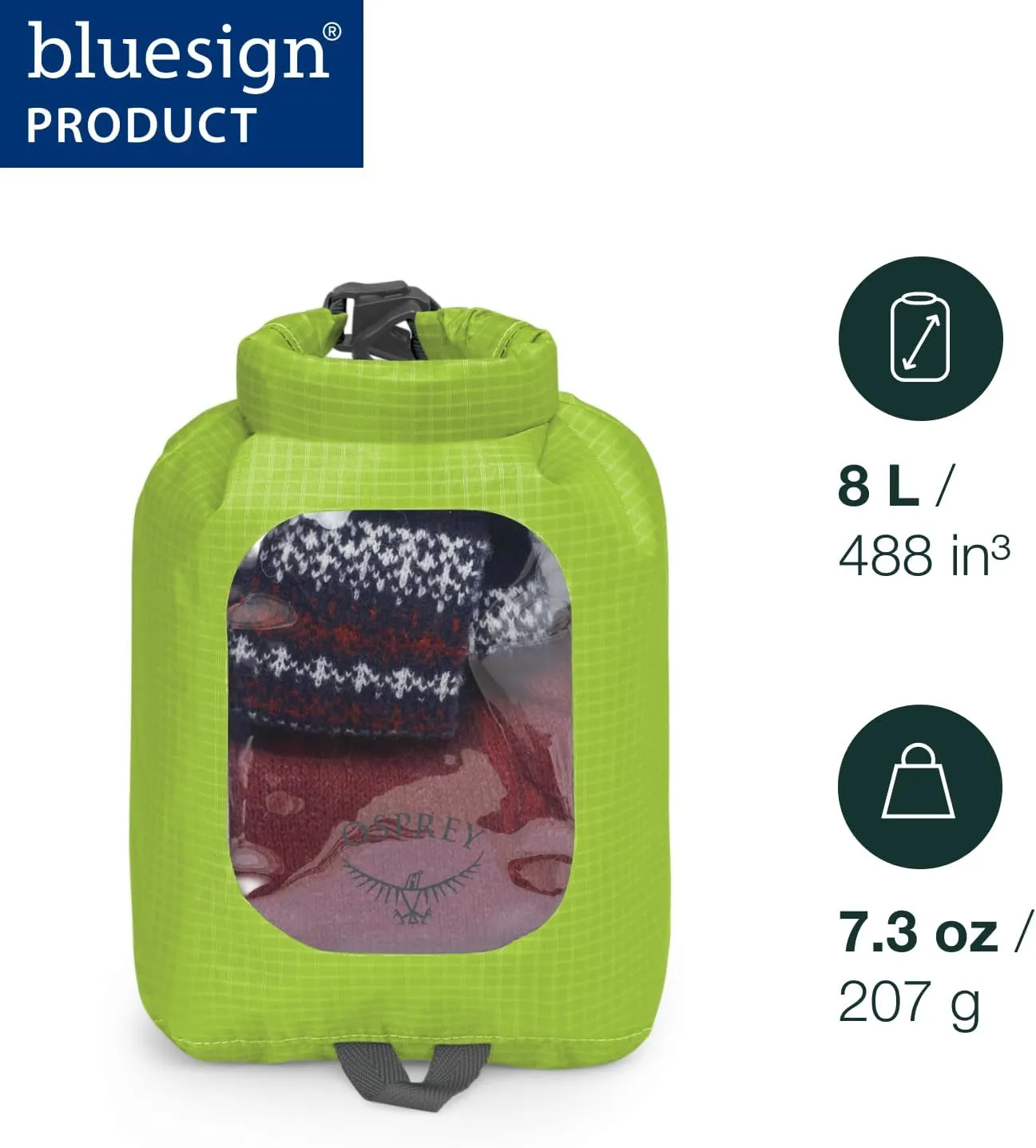Osprey Waterproof Dry Sack with Window