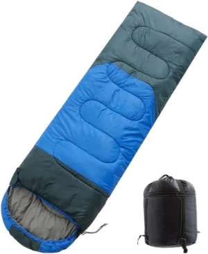 Outdoor Camping Sleeping Bag Adult Winter Cold Spring and Autumn Cotton Single Travel Warm Sleeping Bag