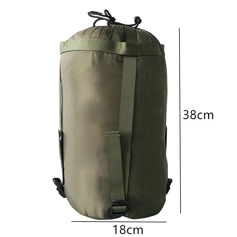 Outdoor Sleeping Bag Compression Sack Clothing Sundries Drawstring Storage Pouch Camping Equipment