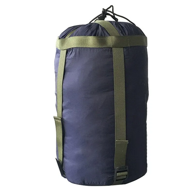 Outdoor Sleeping Bag Compression Sack Clothing Sundries Drawstring Storage Pouch Camping Equipment