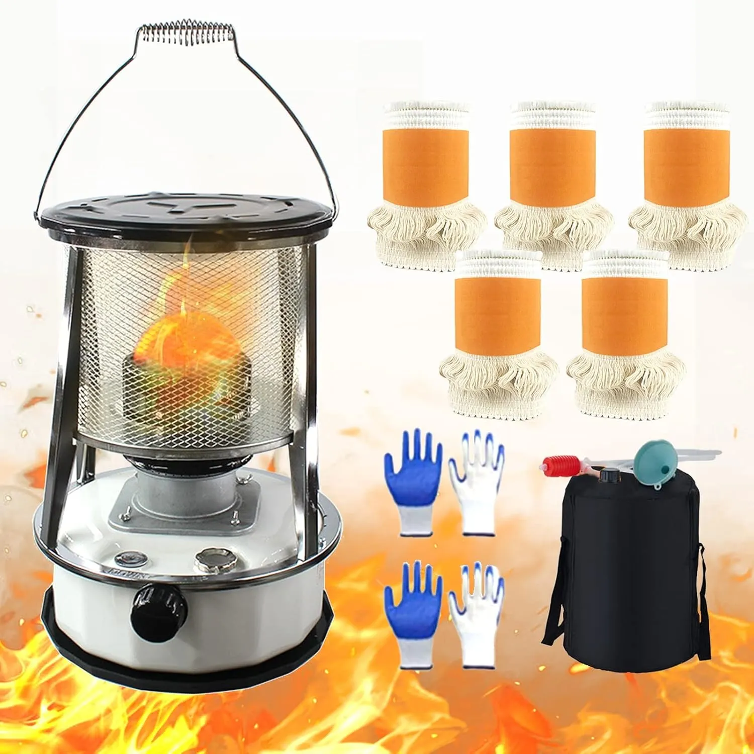 Outdoor Wood Stove, Wood Burning Stove,Heating Stove, with Stove Ring,Supports Pot Frying Pan Cooking,Outdoor Picnic, BBQ,Camping, Emergency Survival