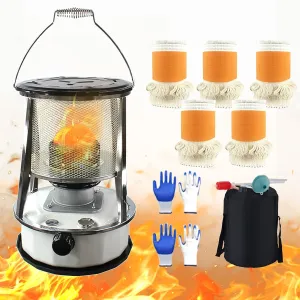 Outdoor Wood Stove, Wood Burning Stove,Heating Stove, with Stove Ring,Supports Pot Frying Pan Cooking,Outdoor Picnic, BBQ,Camping, Emergency Survival