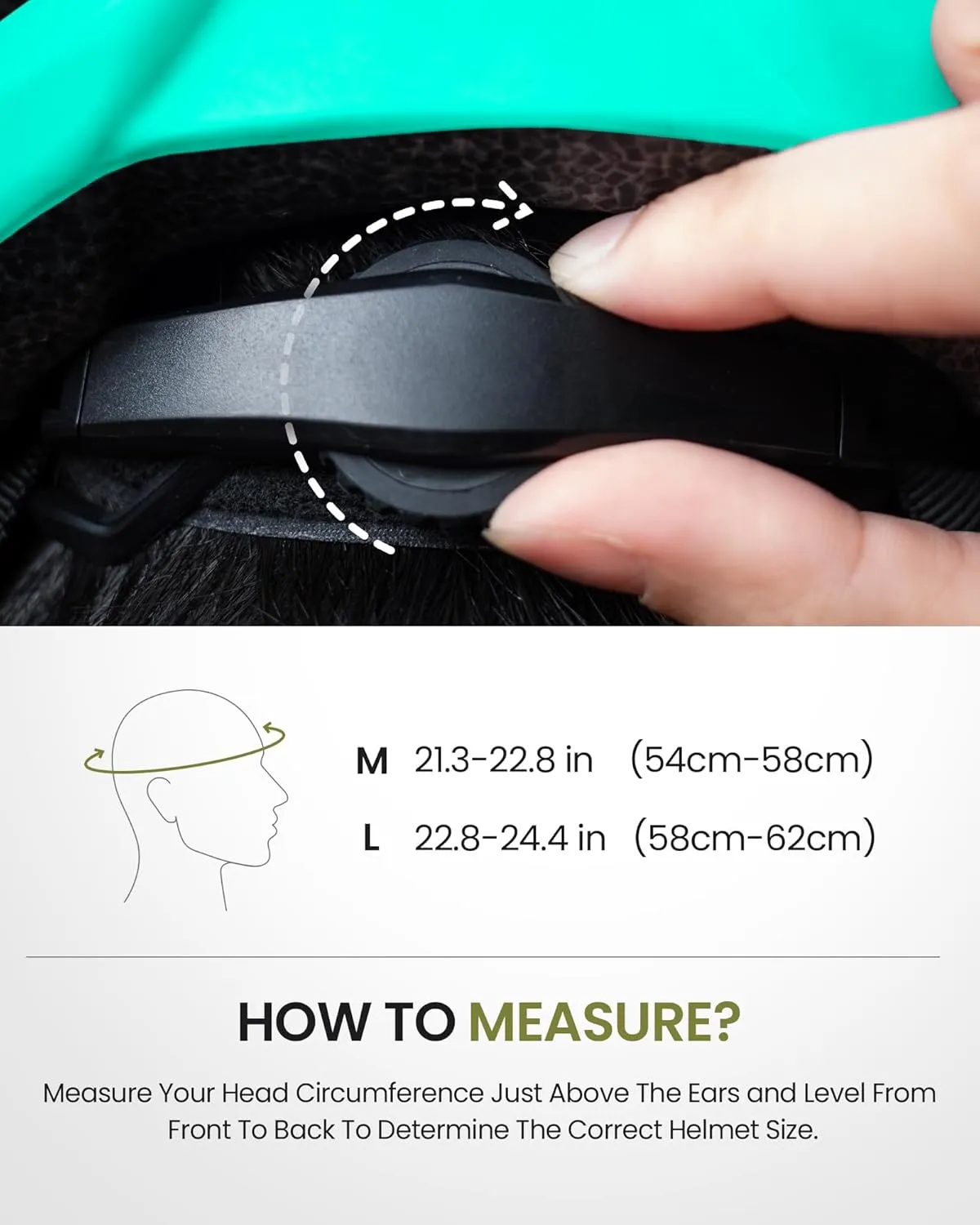 OutdoorMaster Adult Bike Helmet - Bicycle Helmet with Rechargeable Rear LED Light, Detachable Magnetic Goggles, Removable Sun Visor - Suitable for Commuting and Cycling for Men and Women