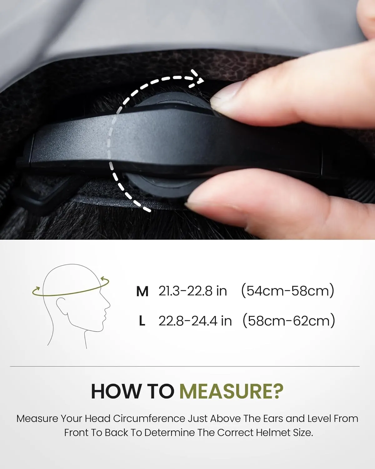 OutdoorMaster Adult Bike Helmet - Bicycle Helmet with Rechargeable Rear LED Light, Detachable Magnetic Goggles, Removable Sun Visor - Suitable for Commuting and Cycling for Men and Women