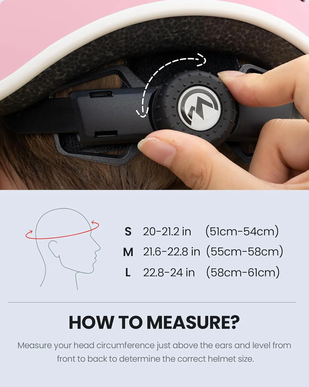 OutdoorMaster MIPS Adult Bike Helmet,Adjustable Cycling Helmet for Men & Women - Safety Certified for Bicycle Skateboard Road Bike Skating Roller Commuting Helmet