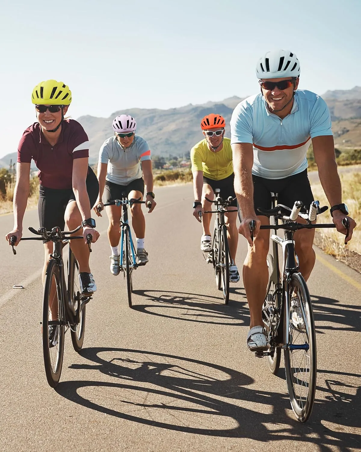 OutdoorMaster MIPS Bike Helmet for Adults-Two Removable Liners & Ventilation in Multi-Environment - Road Bicycle Helmets in Mountain, Motorway for Youth & Adult